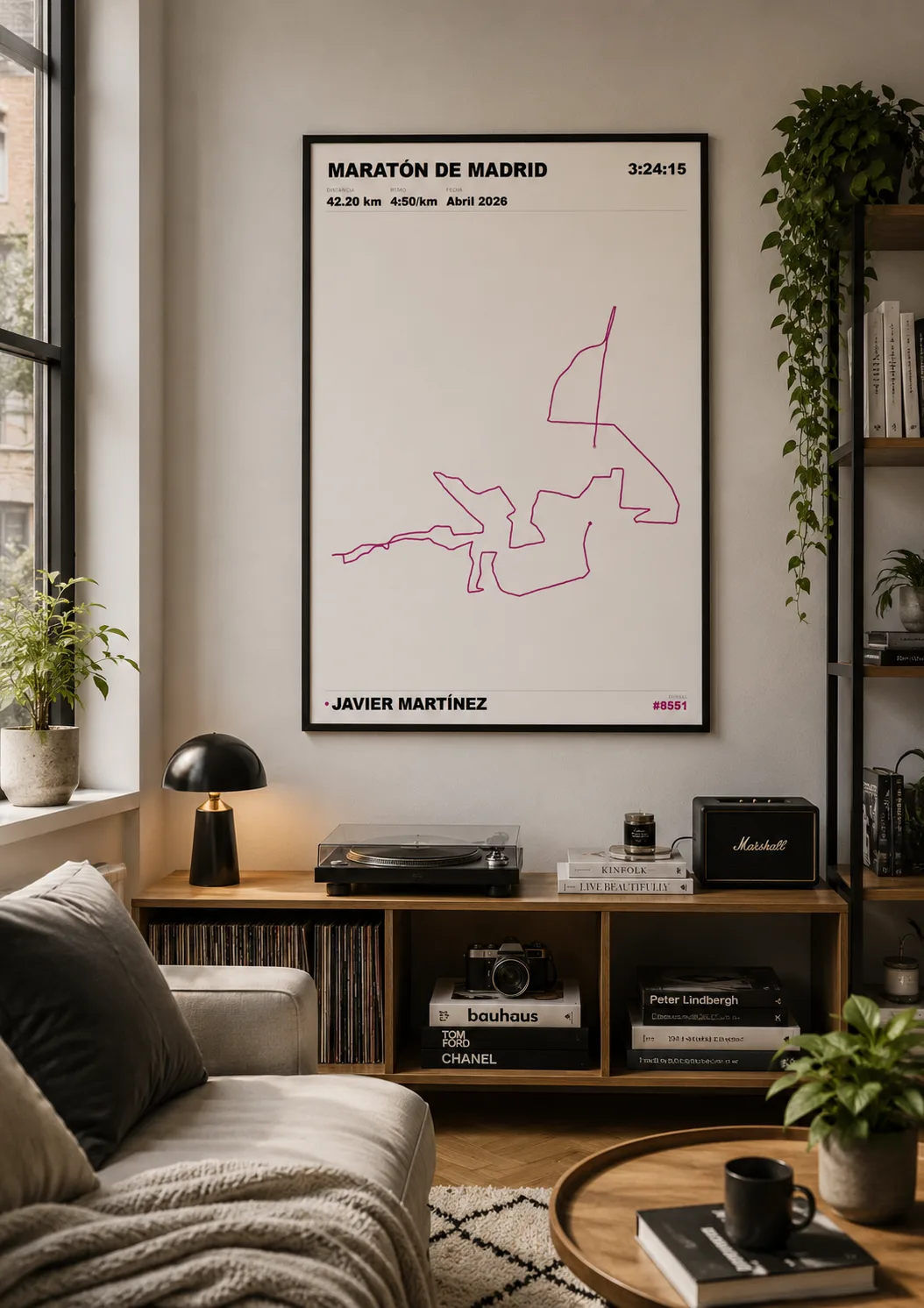 Personalised race poster — Ubyssal