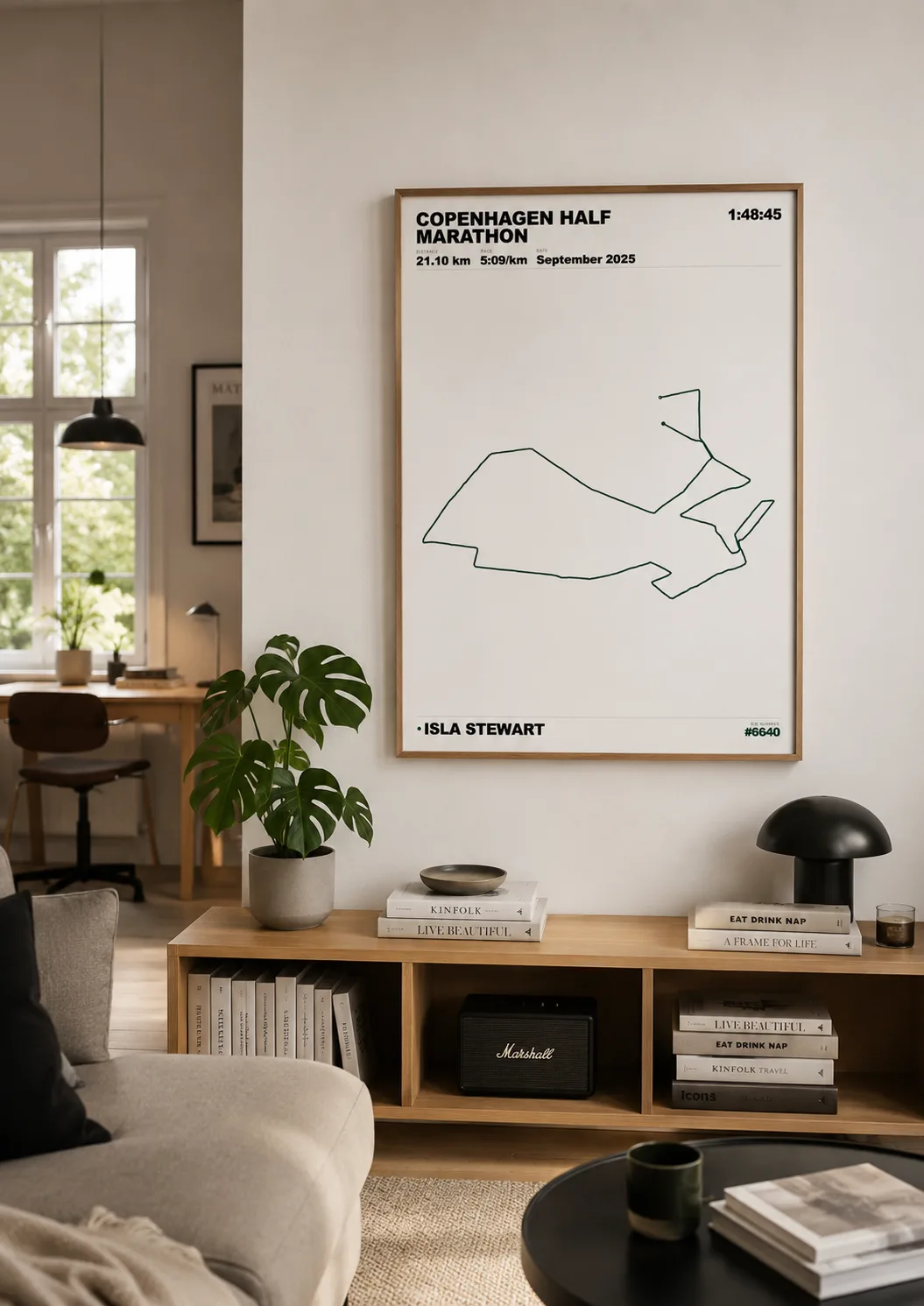 Poster Copenhagen Half Marathon 2