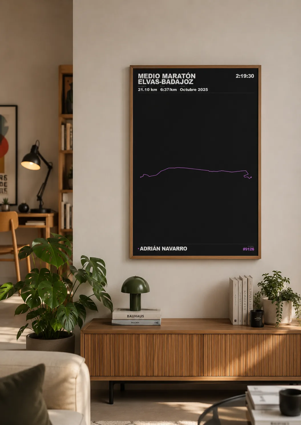 Poster Elvas-Badajoz Half Marathon 1